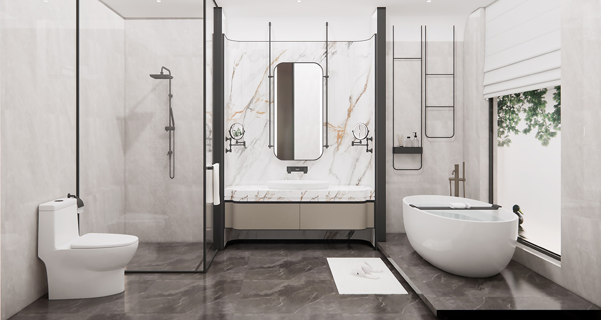 Cerámica del baño